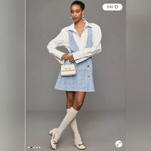 Maeve Tweed Pinafore Skirt